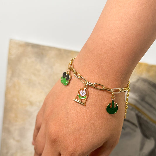 Froggy Charm Bracelet