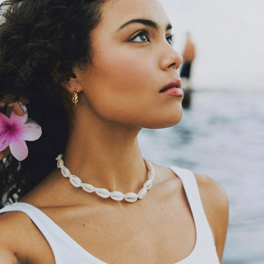 Seashell Choker Necklace