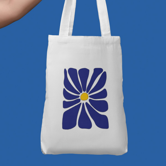 Lone Flower Tote Bag